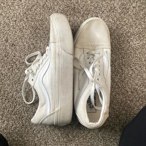 Platform White Old Skool